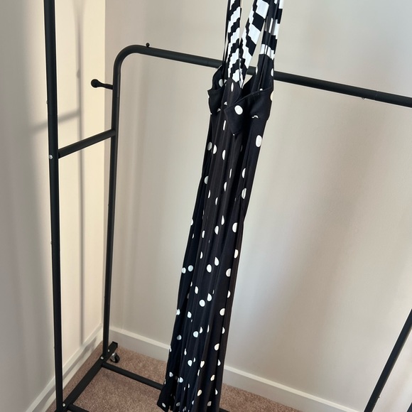 NWT Black and White Christina Maxi Dress Size Small - Picture 6 of 10
